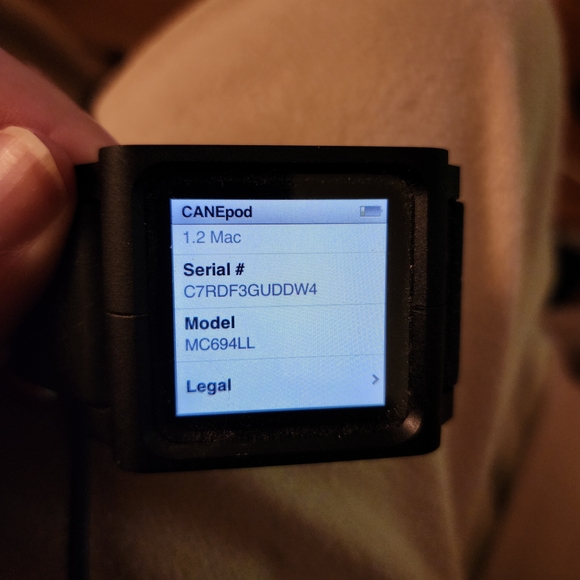 Apple iPod nanowith 16GB storage in Protective Case Band RARE MAKE Offer